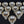 Load image into Gallery viewer, Collection of Sterling Silver Ice Cream Dishes