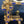 Load image into Gallery viewer, Bronze Gold-Plated Clock with Blue Stones
