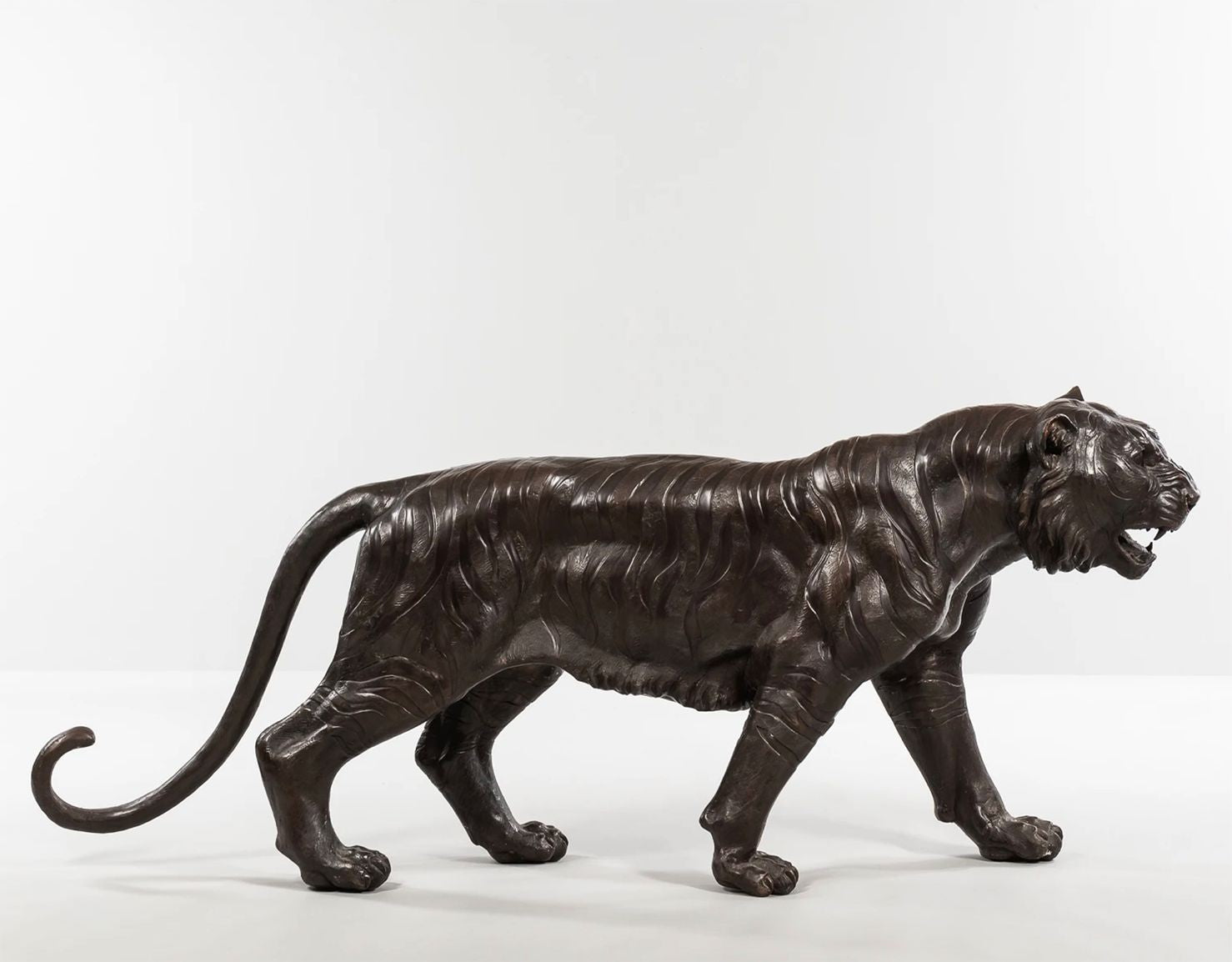 Full Size Life Like Bengal Tiger Statue — AllSculptures