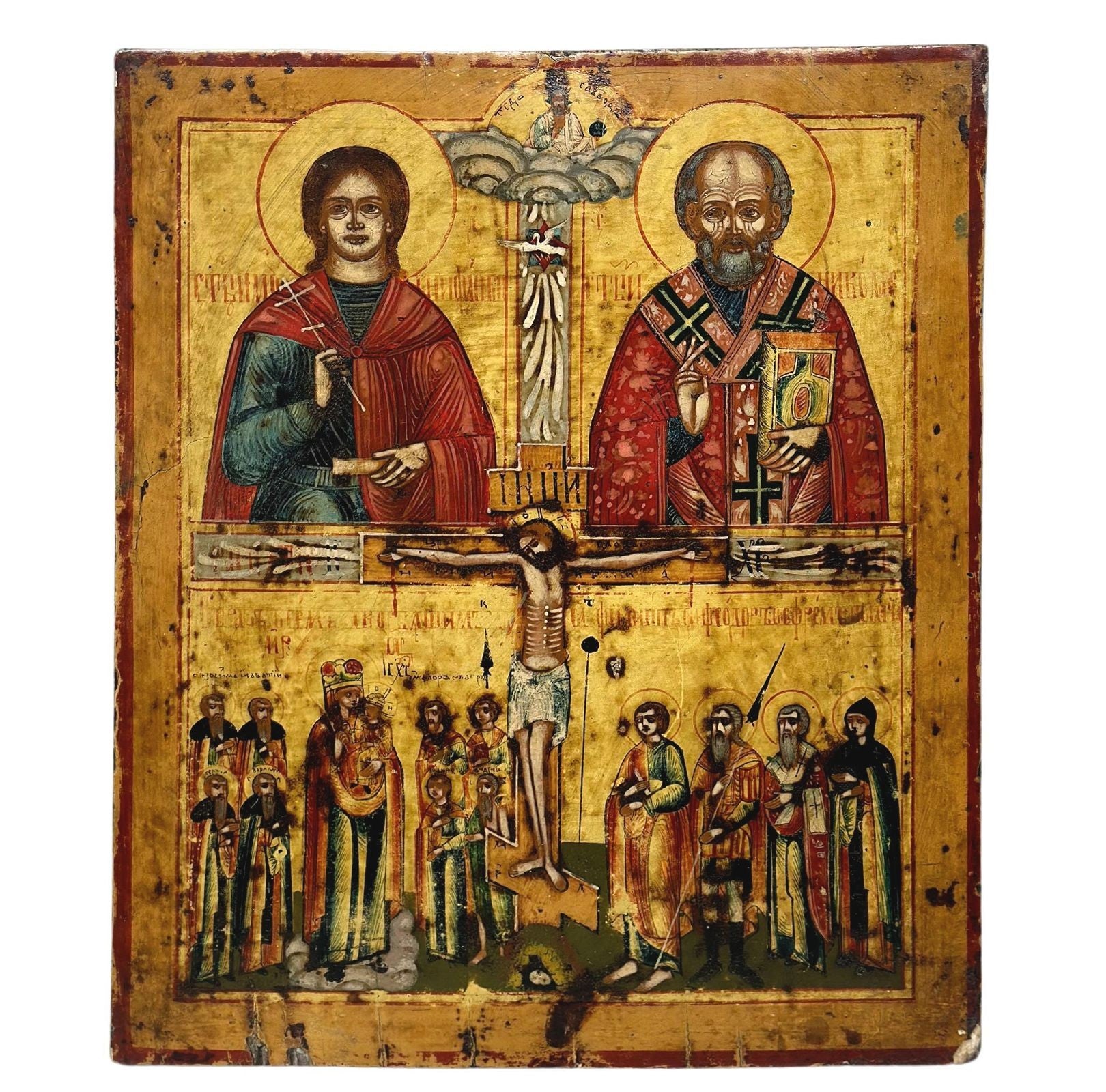 18th Century Traditional Russian Icon – Pegaso Gallery Design