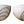 Load image into Gallery viewer, Pair of Italian Mid-Century Half-Moon Murano Opaline Glass &amp; Brass Wall Sconces.

