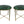 Load image into Gallery viewer, Pair of Maison Jansen Side Tables with Verde Antico Marble Tops
