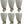 Load image into Gallery viewer, Set of Six Italian Modernist Murano Glass Sconces w/ White Gold Flecks – 21st C.
