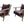 Load image into Gallery viewer, Pair of Four Hands Irondale Brooks Leather Lounge Chairs. U.S.A. 21st Century.
