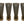 Load image into Gallery viewer, Set of Four Gray Murano Glass Impero Sconces, Italy, 1980's.
