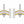 Load image into Gallery viewer, Pair Sciolari Chrome &amp; Brass Geometric Wall Sconces, Late 20th Century.
