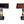 Load image into Gallery viewer, Pair of Italian Modern Two-Tone Parchment, Resin &amp; Metal Side Tables. 1980's.
