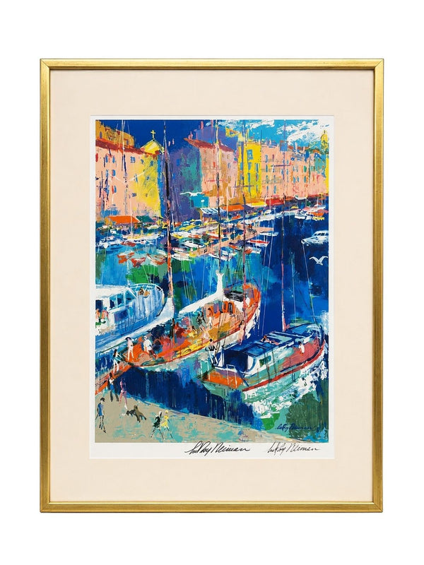 LeRoy Neiman “St. Tropez” Signed Serigraph, 1995.