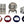 Load image into Gallery viewer, Seven Baccarat Pieces Including Crystal Paperweights and Sirius Crystal Sphere
