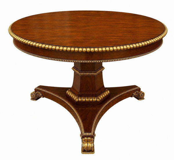 Late 19th Century English Pedestal Table