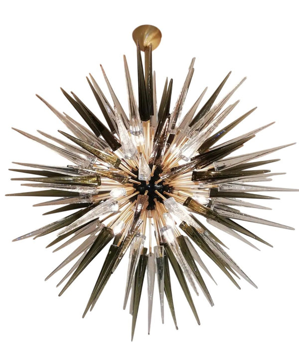 Alberto Donà Murano Glass Sputnik Chandelier, 1995.