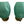 Load image into Gallery viewer, Pair of Turquoise “Soffio” Murano Glass Sconces on Brass Frames, Italy, 1980&#39;s.

