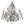 Load image into Gallery viewer, Large Vintage Italian Rock Crystal and Silver Leaf Chandelier, 20th Century.
