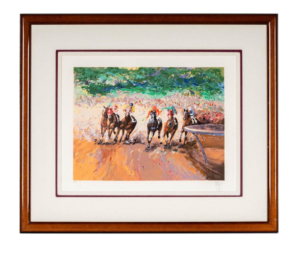 Mark King "Into The Stretch" Serigraph Edition 195/295 - Signed in Pencil.