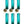 Load image into Gallery viewer, Six Sconces with Blue Murano Glass Tubes Style of Agne Jakobsson. Italy, 1970&#39;s
