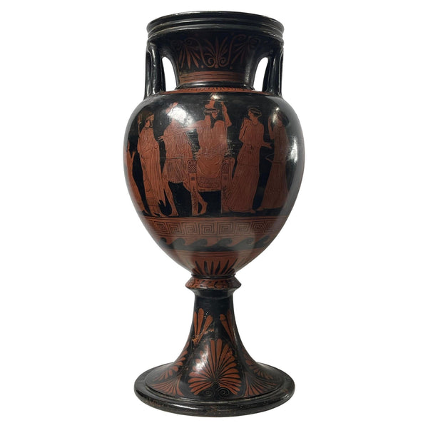 Ancient Apulian Greco-Roman Vase, 3rd–4th Century B.C.