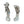Load image into Gallery viewer, Pair of Baccarat Crystal Golfer Figurines
