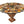Load image into Gallery viewer, Early 20th C. Italian Pietra Dura Geometric Flower Center Table w/ Marble Base
