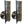 Load image into Gallery viewer, Pair of Cristal Arte Smoky Glass Italian Sconces, 1960's.
