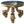 Load image into Gallery viewer, 19th Century English Giltwood Center Table with Michelangelo Marble Top
