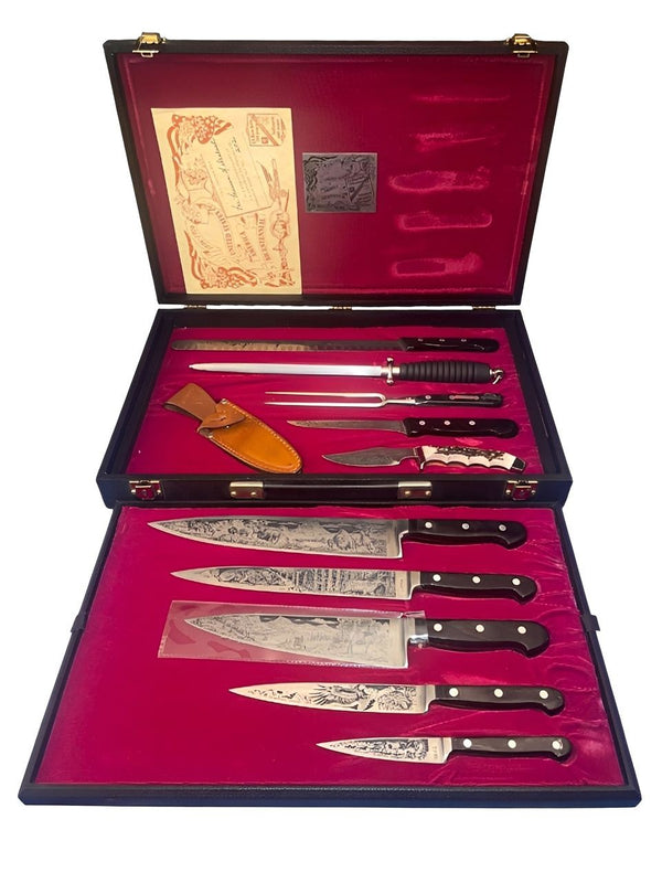 J.A. Henckels America’s Bicentennial Knife Set 1976 Limited Edition