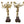 Load image into Gallery viewer, Pair of 19th Century Gilt Bronze Figural Putti Candelabras on Marble Base
