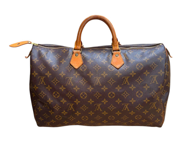 Vintage Louis Vuitton Monogram Speedy 40 Handbag, France, 1992.