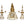 Load image into Gallery viewer, Early 20th Century French Bronze &amp; Onyx Clock Garniture, Allegory of the Arts.
