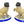 Load image into Gallery viewer, Pair of Mottahedeh Pug Dog Figures, Staffordshire Style, Mid-20th Century.
