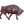 Load image into Gallery viewer, Manfred Gettman Attrib. Brown &amp; Black Obsidian Bull Sculpture. Germany, 20th C.

