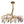 Load image into Gallery viewer, Pegaso Gallery Design “Tree of Life” Chandelier with Semi-Precious Stone Fruits

