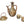 Load image into Gallery viewer, Meiji Period Japanese Satsuma Porcelain Tea Set, 19th Century.
