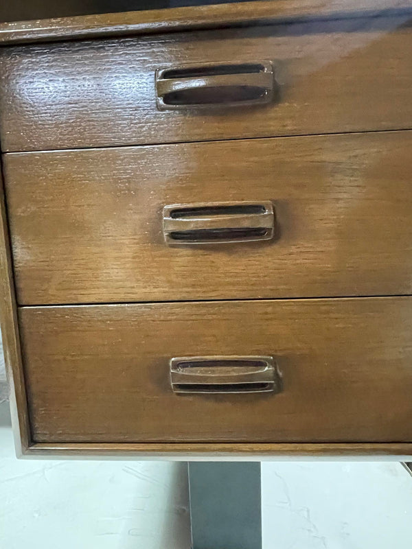 Mid-Century Modern Danish Teak Floating Desk by Colibri, 1960s