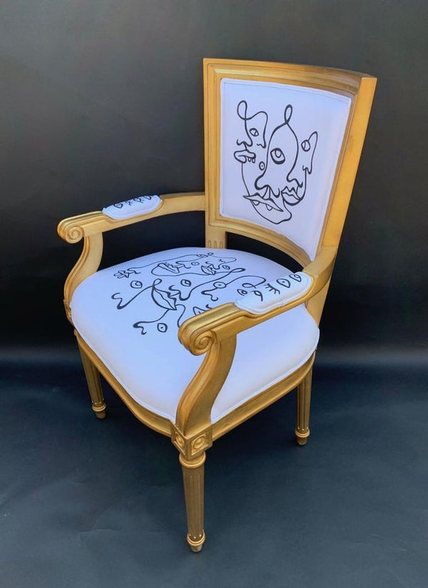 French Giltwood Chair by The Mac