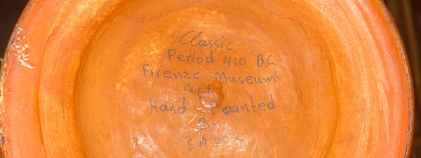 Large Attic Style Red-Figure Hydria Museum Copy After Ancient Greek Pottery
