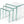 Load image into Gallery viewer, Pair of Italian Waterfall Glass Nesting Tables, 20th Century
