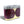 Load image into Gallery viewer, Citron Bathroom Vanity Cabinet-Hand-Dyed Eggplant Goatskin w/ Crystal Resin Sink
