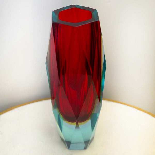 Vintage Italian Murano Glass Vase, c. 1960's