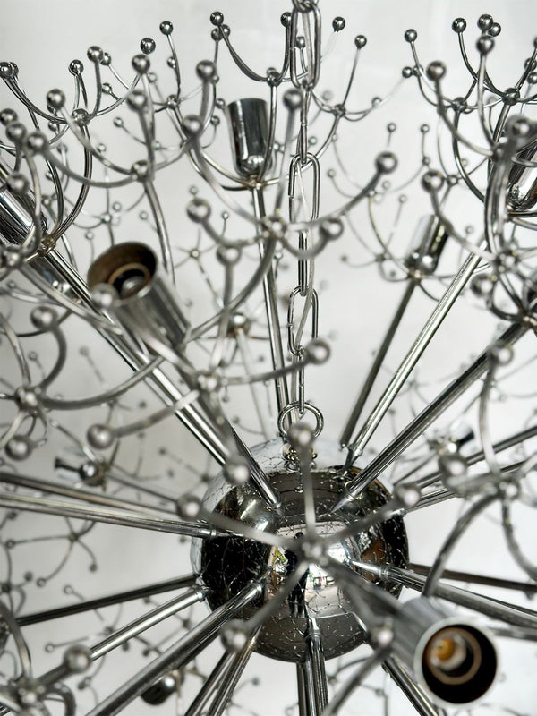 Vintage Italian Sputnik Chandelier by Gaetano Sciolari