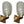 Load image into Gallery viewer, Set of Six Italian Campana Glass Sconces with Gold Circle Detail. 1980's.
