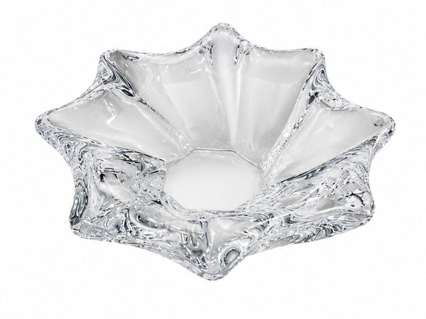 Set of Five Baccarat Crystal Animal Figures & Bowl. Late 20th Century.