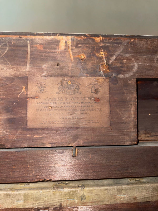 Portrait of an Elegant French Lady. 19th Century.