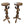 Load image into Gallery viewer, Pair of Mid-19th Century Italian Polychrome &amp; Gilt Figural Pedestal Tables
