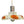 Load image into Gallery viewer, Mazzega Italian Pendant with Amber &amp; Clear Murano Glass, 1970s
