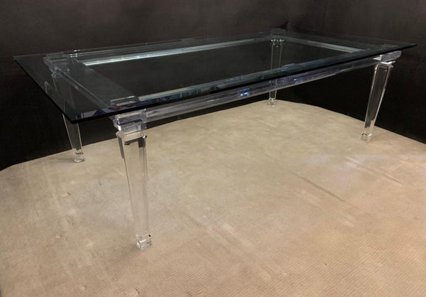 Modern Lucite Dining Table