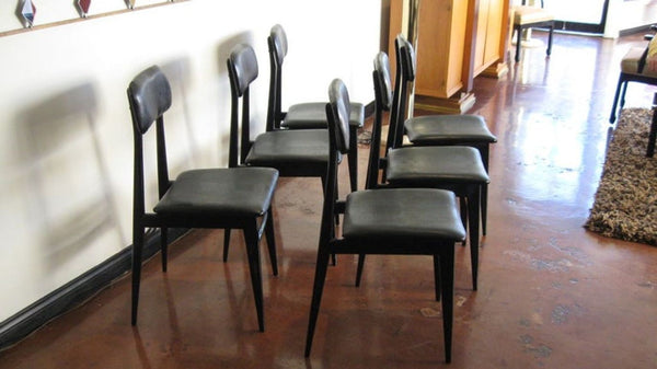 Set of Six Dining Chairs by Carlo Di Carli and Gio Ponti