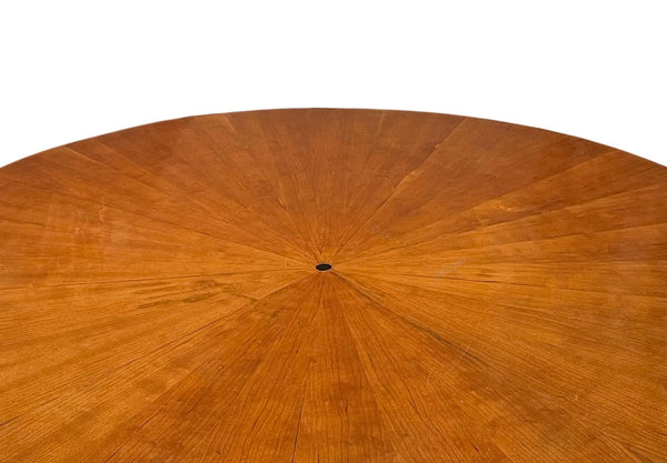 Austrian Biedermeier Revival Sunburst Center Table. Early 20th Century.