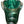 Load image into Gallery viewer, Seguso Murano Green &amp; Gold Aventurine Art Glass Vase. Mid-20th Century.
