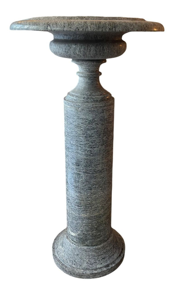 Pair of Monumental 19th-Century Italian Granite Pedestal Planters