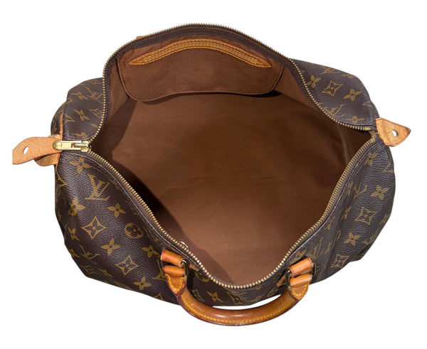 Vintage Louis Vuitton Monogram Speedy 40 Handbag, France, 1992.